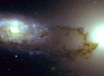 Пылевая спиральная галактика