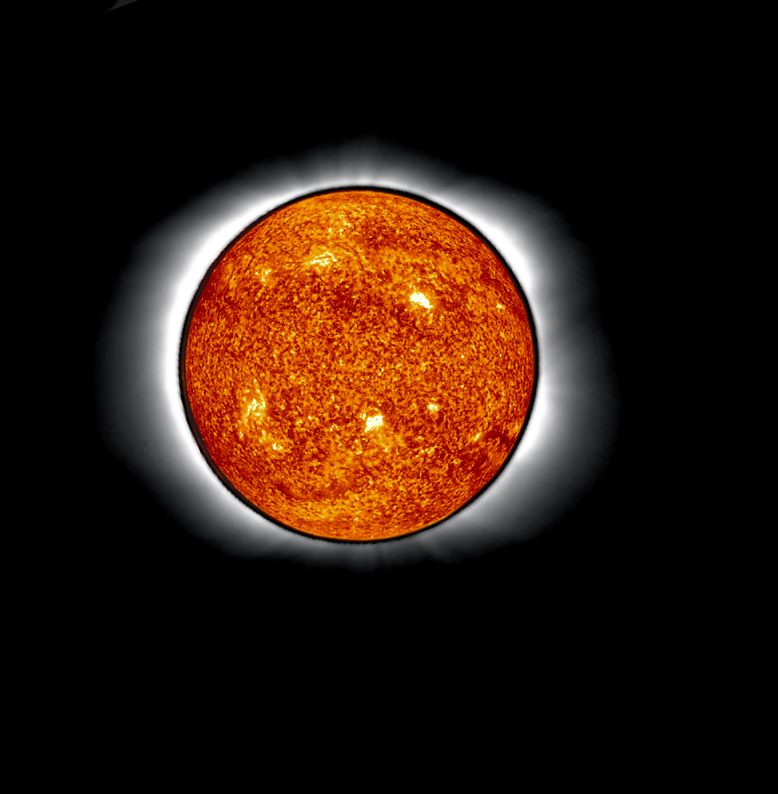 Solar Eclipse: A Composite View