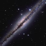 Межзвездная пыль в NGC 891