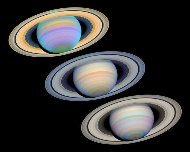 Saturn by Three