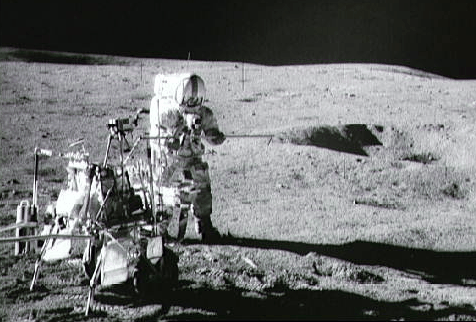 Apollo 14 Deploys ALSEP