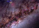 Звезды, газ и пыль в нашей Галактике