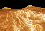 Пейзаж на Венере: Рифтовая долина