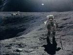 Исследование Отвесного кратера астронавтами "Аполлон"-16