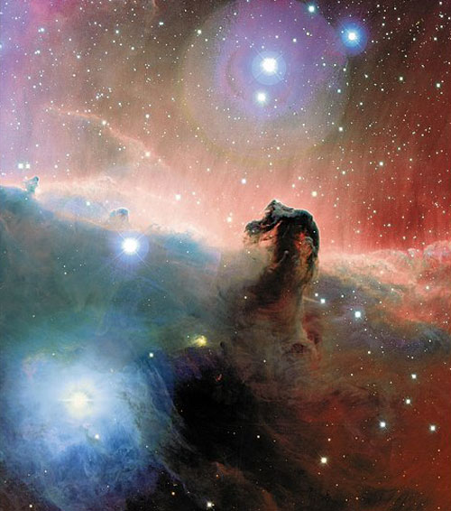 The Colorful Horsehead Nebula