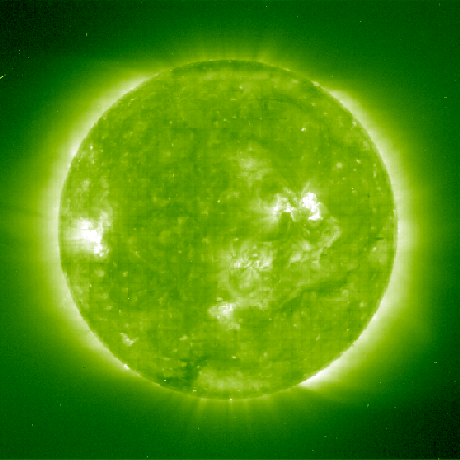 Солнце и зимнее солнцестояние 1996 года