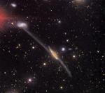Пекулярная пара галактик Arp 295