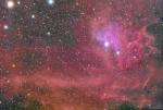 IC 405: туманность пламенеющей звезды