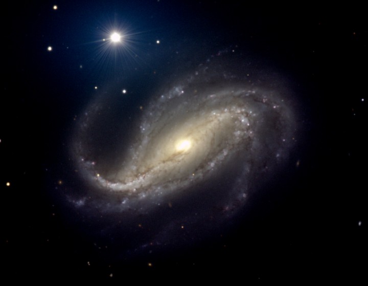 NGC 613: Spiral of Dust and Stars