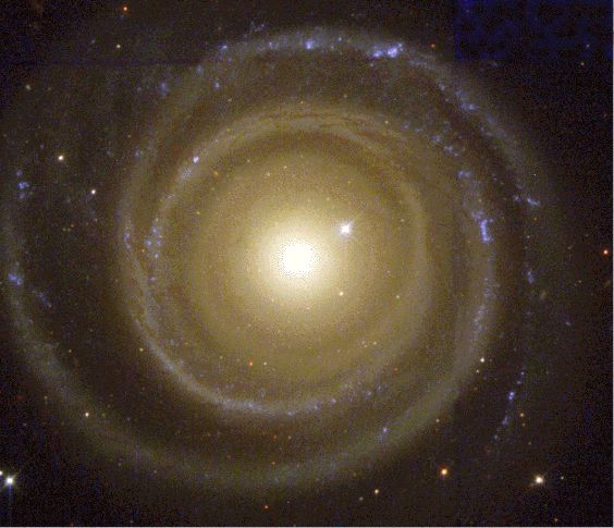 Спиральные рукава NGC 4622