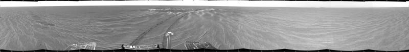Необычные впадины около кратера Орел на Марсе