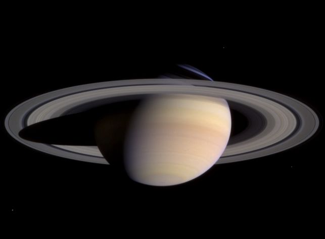 Вид Сатурна с "Кассини"