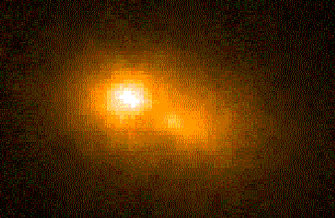 Двойное ядро галактики M31