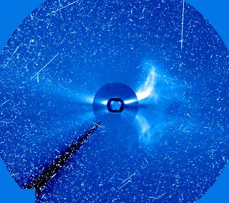 SOHO Composite: Coronal Mass Ejection