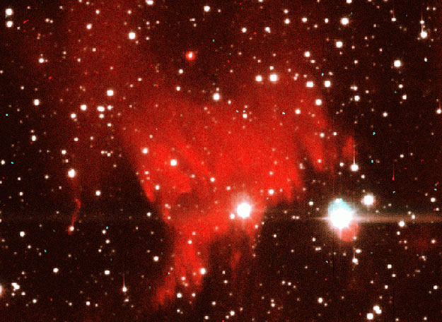 Nebula Nova Cygni Turns On