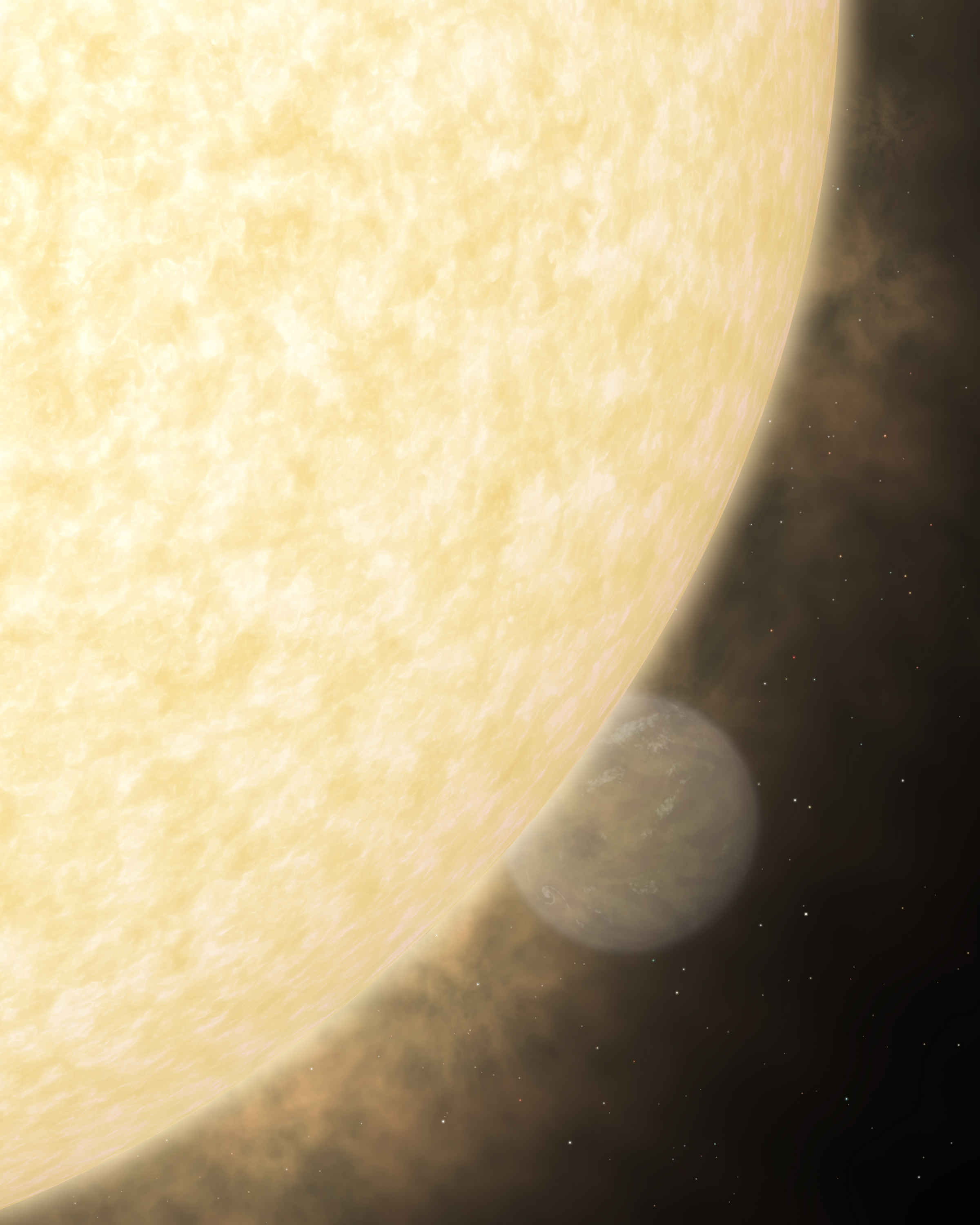 Light from a Extra Solar Planet
