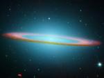 Galaktika Sombrero v IK-diapazone