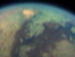 Странное пятно на Титане