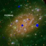 Сверхновая SN2004dj. Взрыв в скоплении звезд