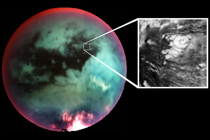 Ледяной вулкан на Титане