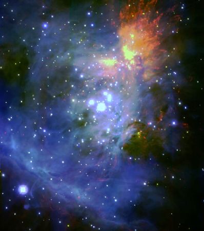 Tumannost' Oriona - snimok teleskopom Subaru