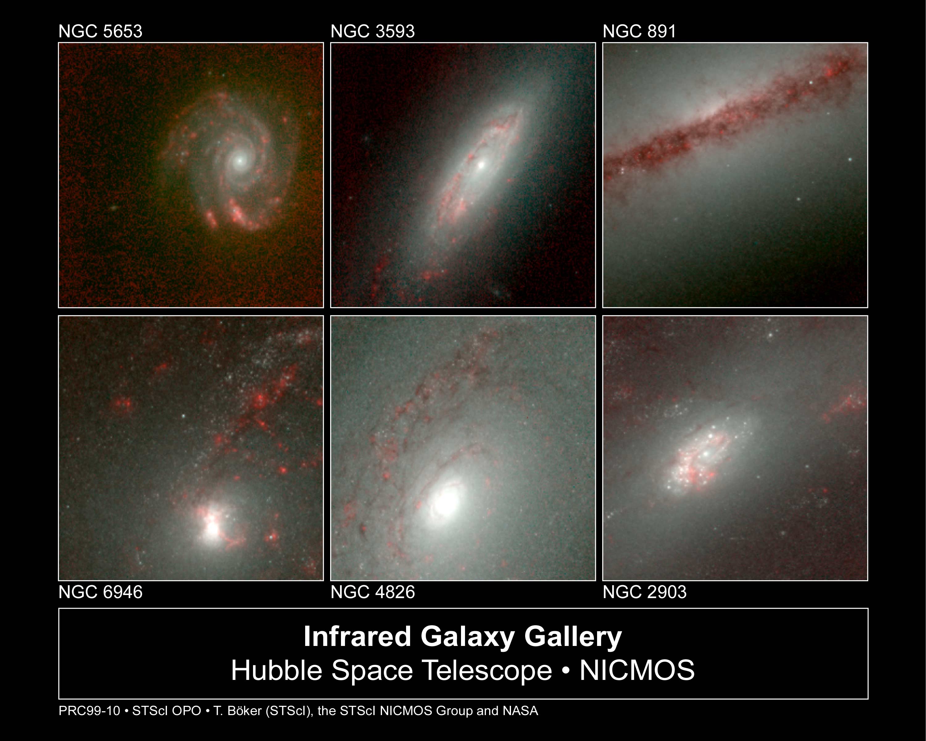An Infrared Galaxy Gallery