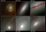 Галерея галактик в инфракрасном свете