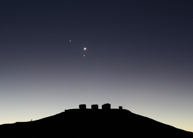 Planets over Paranal