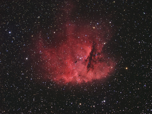 NGC 281: туманность Пэкмен