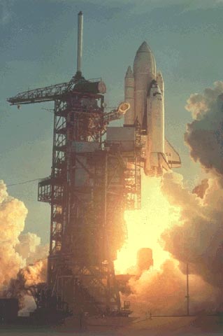Liftoff of Space Shuttle Columbia