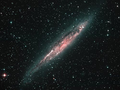 Соседняя спиральная галактика - NGC 4945