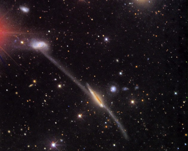 Пекулярные галактики Arp 295
