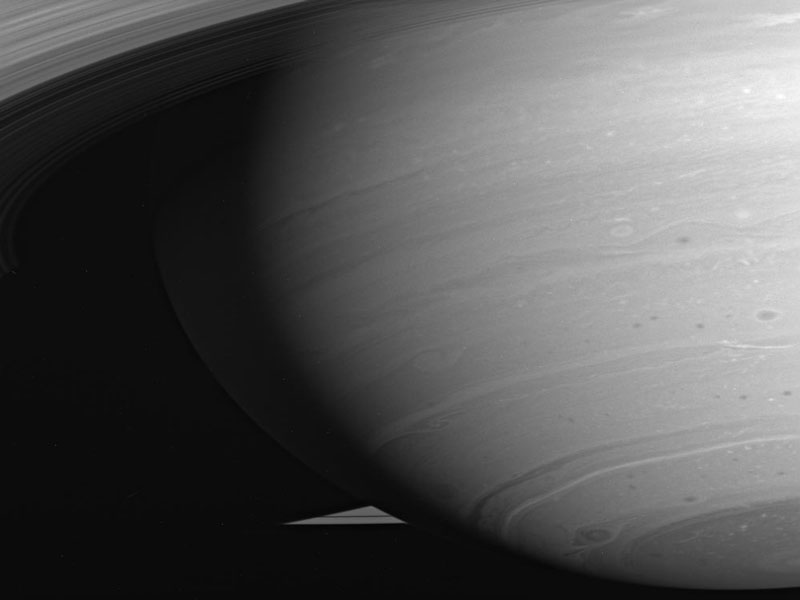 The Swirling Storms of Saturn