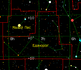 Созвездие Единорог