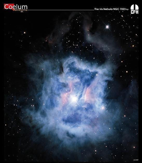Tumannost' Iris v teleskop CFHT