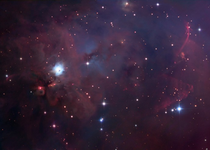 NGC 1999: South of Orion