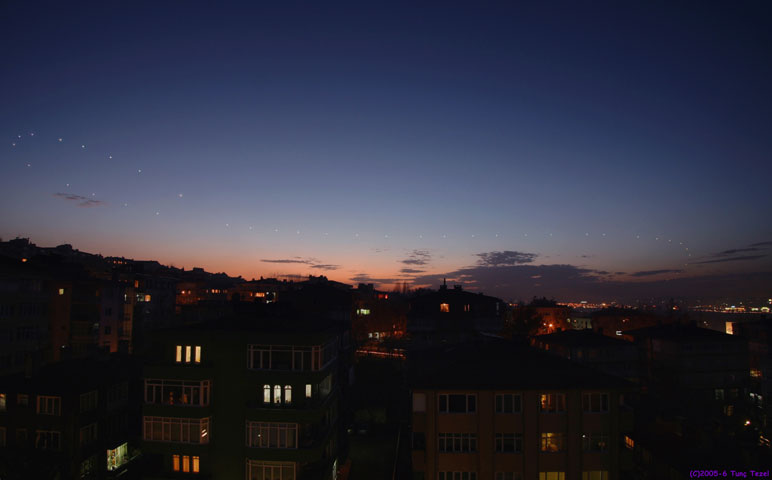 Венера сразу после заката