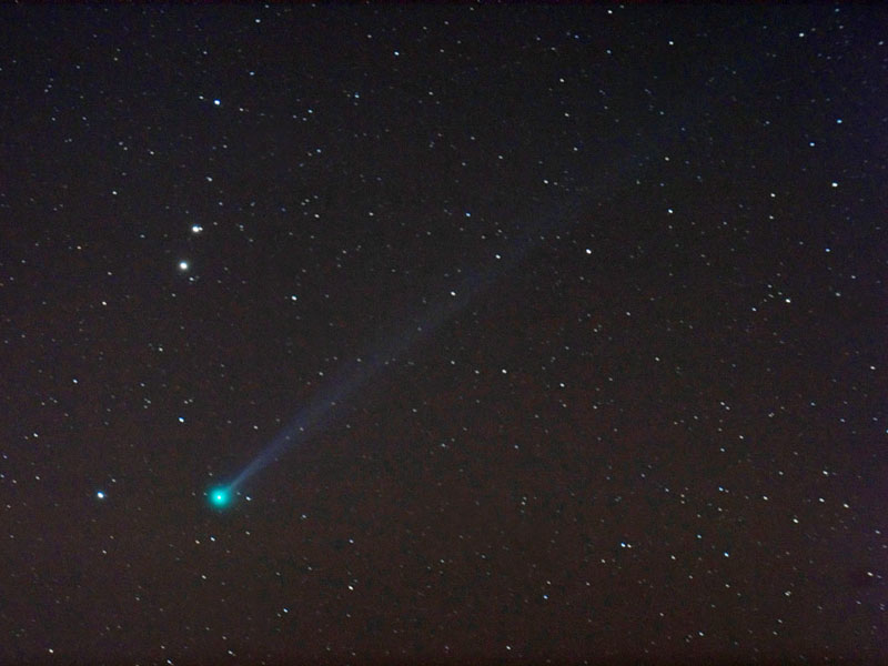 Неожиданная комета Поймански уже видна