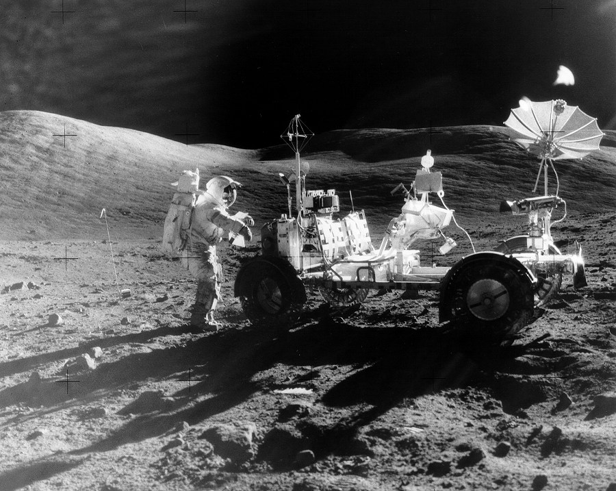 Apollo 17's Lunar Rover