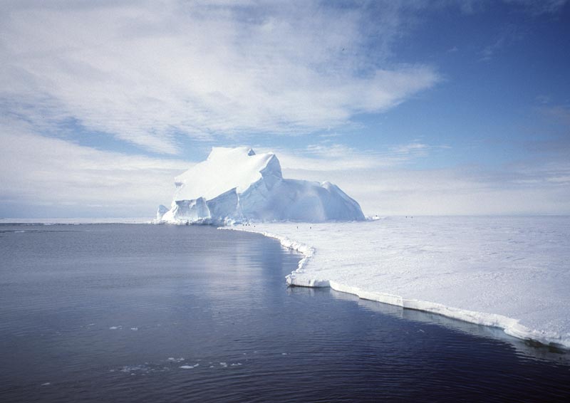 Уменьшение Антарктической ледяной шапки