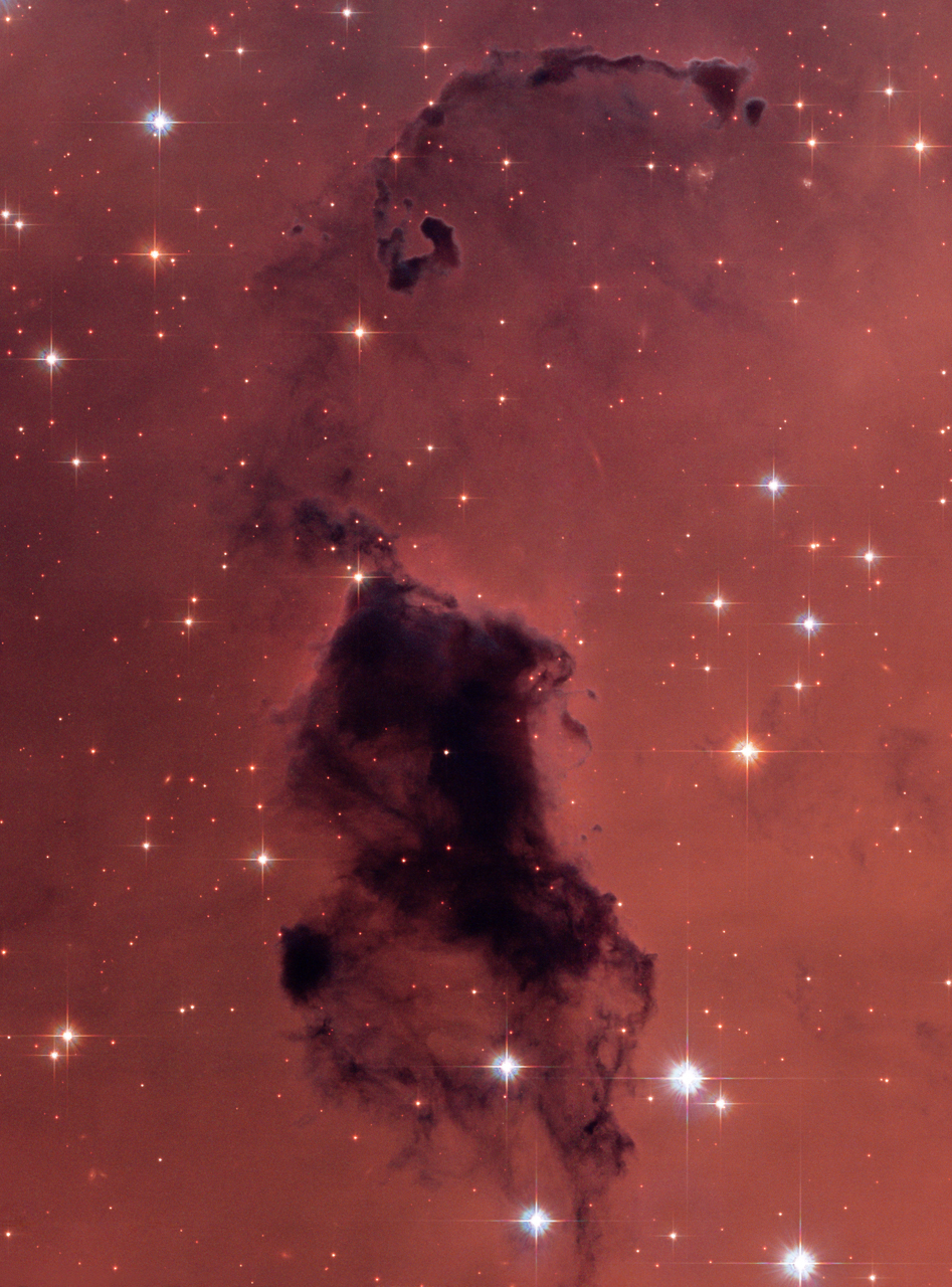 A Dust Cloud in NGC 281