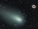 Встреча кометы с туманностью Кольцо: часть I