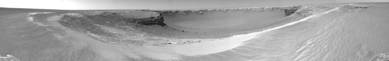 Кратер Виктория на Марсе