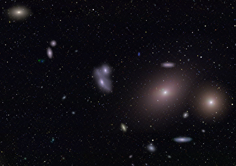 Markarians Chain of Galaxies