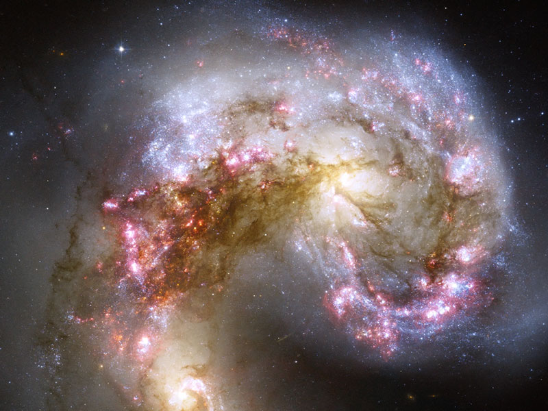 The Antennae Galaxies in Collision