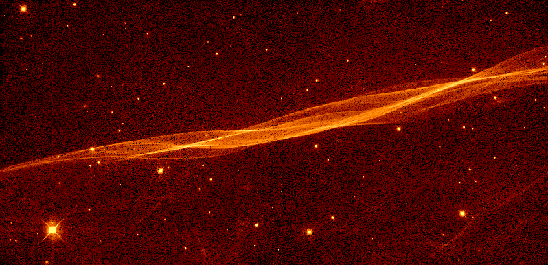 Filaments In The Cygnus Loop