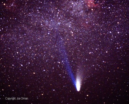 Исследование кометных хвостов