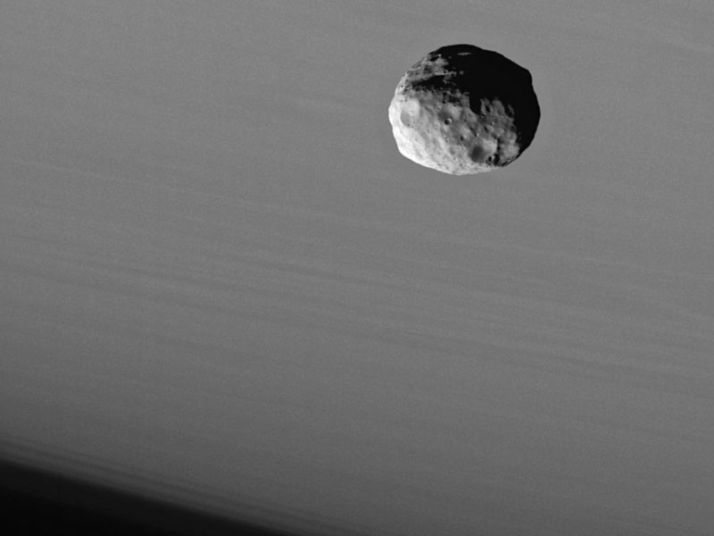 Janus: Potato Shaped Moon of Saturn