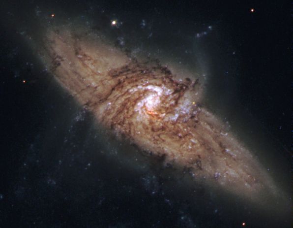 NGC 3314: When Galaxies Overlap