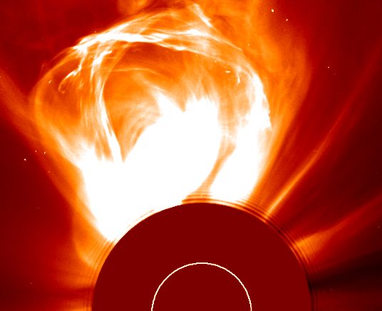 Sun Storm: A Coronal Mass Ejection